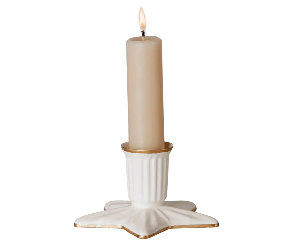 PRE-ORDER: Maileg Christmas Candle Holder, Star, Large (Estimated Arrival Early September)