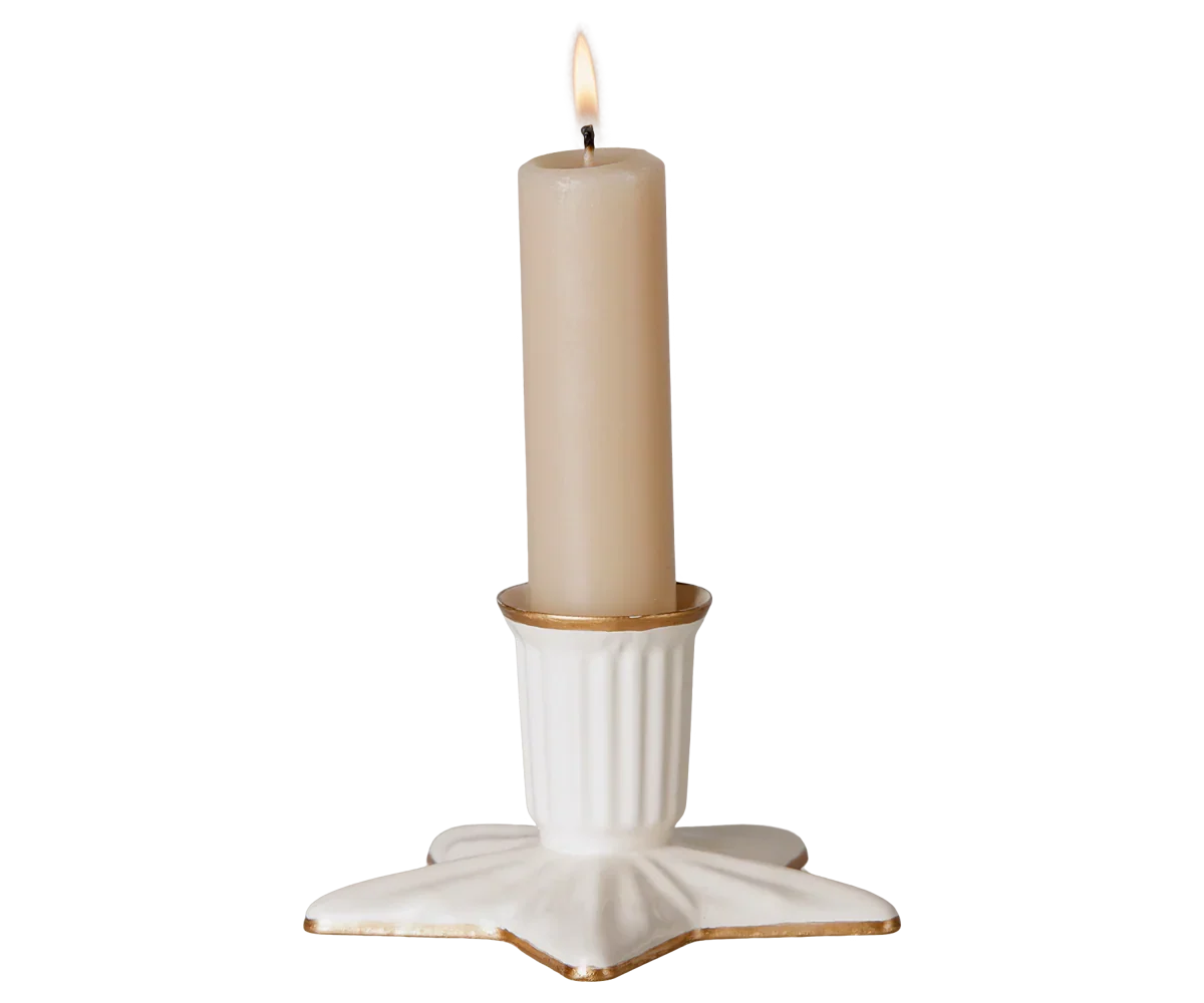 PRE-ORDER: Maileg Christmas Candle Holder, Star, Large (Estimated Arrival Early September)