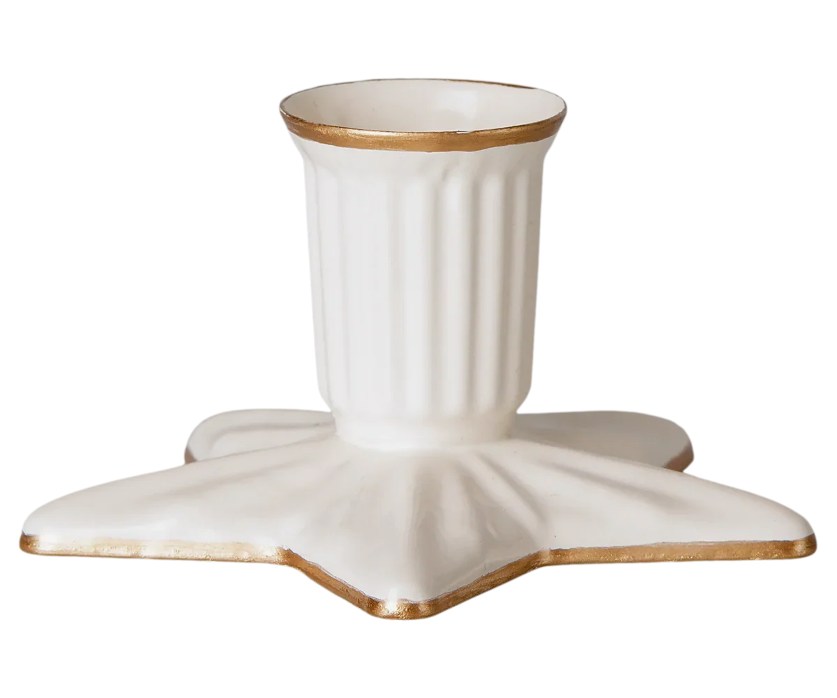 PRE-ORDER: Maileg Christmas Candle Holder, Star, Large (Estimated Arrival Early September)