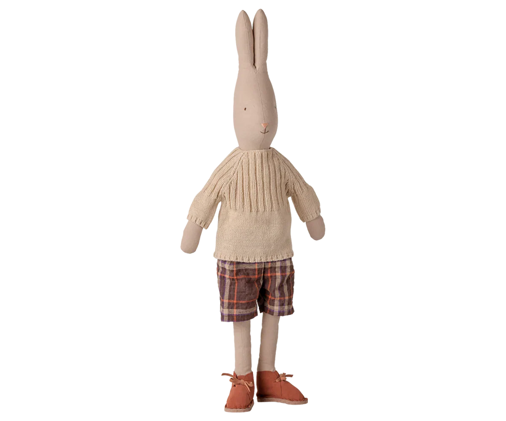 PRE-ORDER: Maileg Rabbit, Size 4 - Classic - Pants and Knitted Sweater (Estimated Arrival Early November)