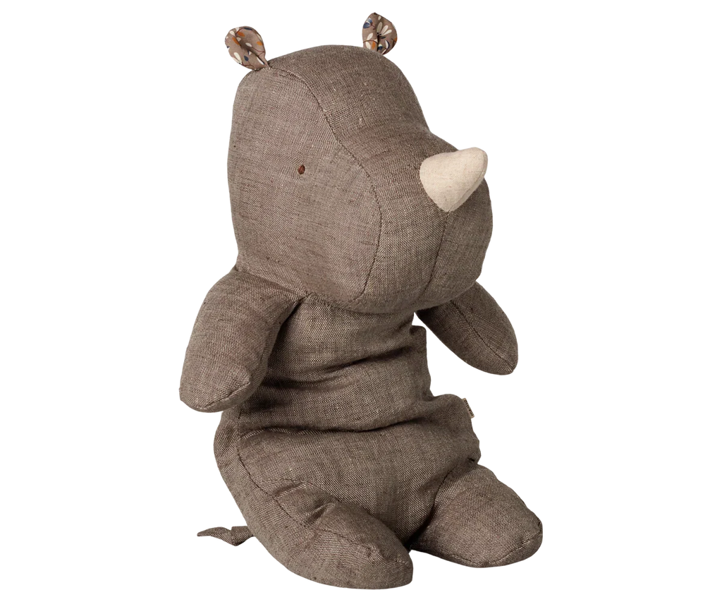 PRE-ORDER: Maileg Safari Friends, Rhino, Medium - Grey Blend (Estimated Arrival Mid November)