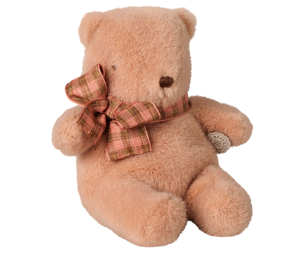 PRE-ORDER: Maileg Teddy Bear Plush, Mini - Vintage Rose (Estimated Arrival Early October)