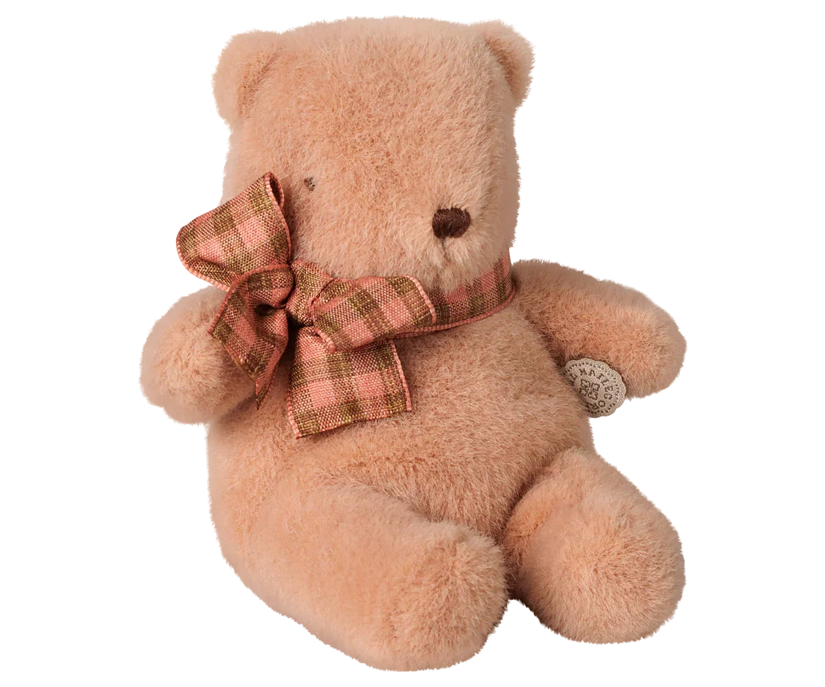 PRE-ORDER: Maileg Teddy Bear Plush, Mini - Vintage Rose (Estimated Arrival Early October)