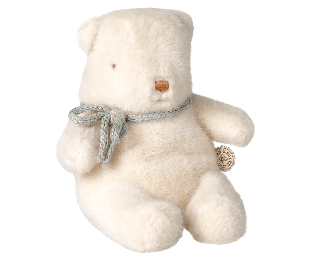PRE-ORDER: Maileg Teddy Bear Plush, Mini - Off White (Estimated Arrival Early October)
