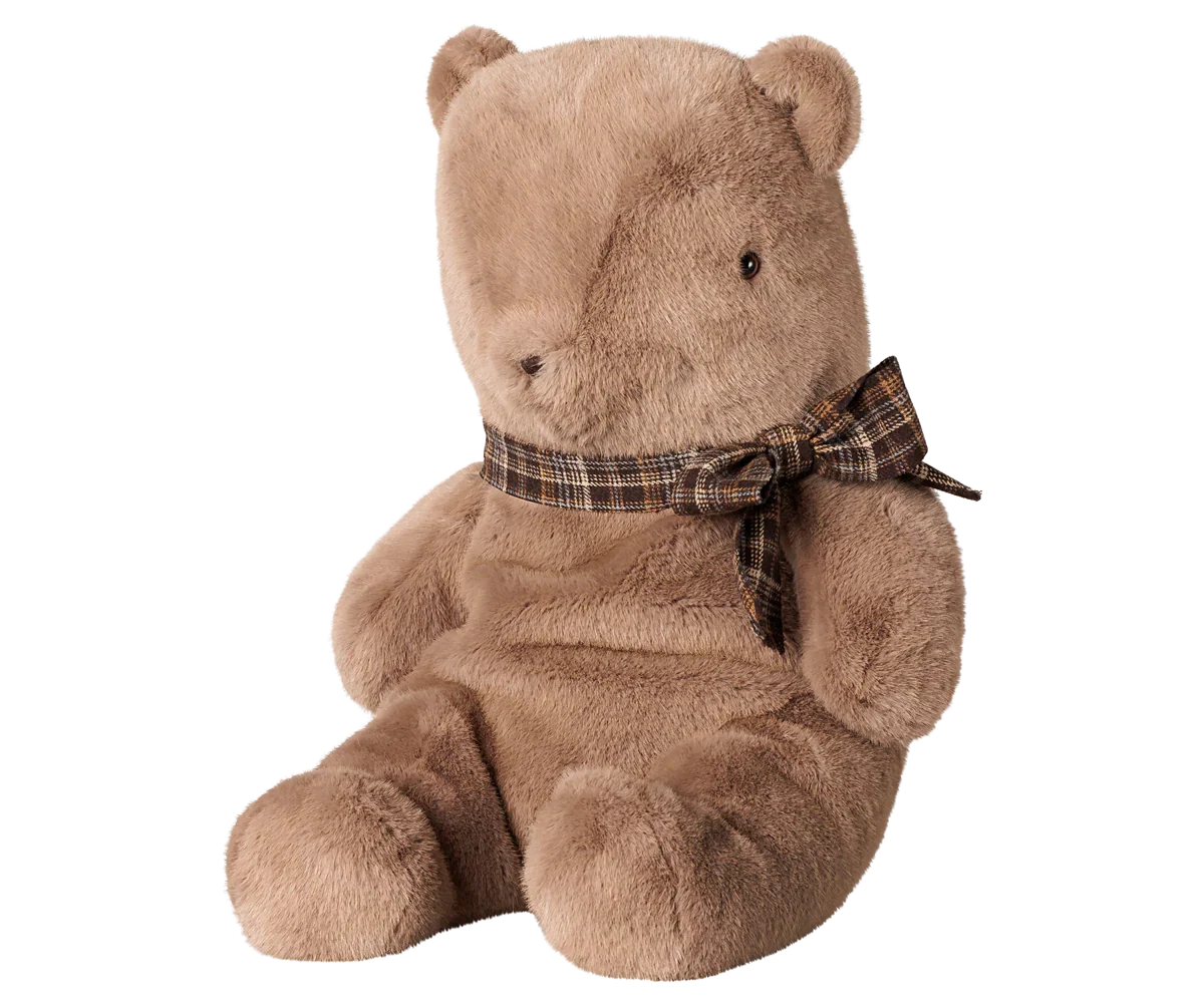 PRE-ORDER: Maileg Teddy Bear Plush, Large - Dark Mushroom (Estimated Arrival Early November)