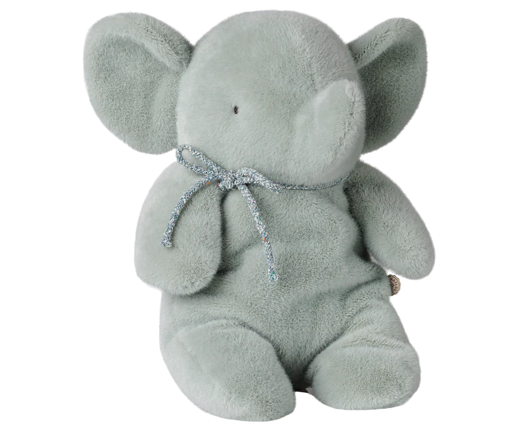 PRE-ORDER: Maileg Elephant Plush, Medium - Soft Mint (Estimated Arrival Early September)