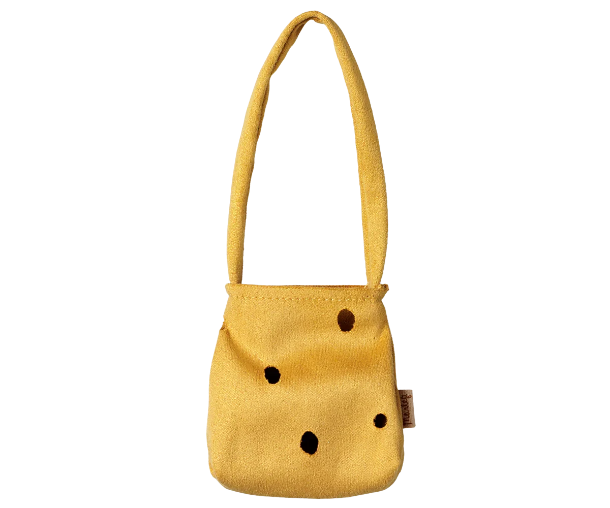 PRE-ORDER: Maileg Cheese Bag, Medium Mouse (Estimated Arrival Early November)