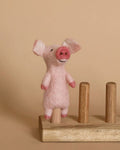 Felt Finger Puppet: Pig