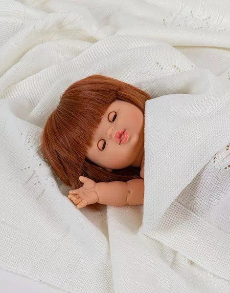 Minikane Baby Doll With Sleeping Eyes (13") - Capucine (Clothing Sold Separately)