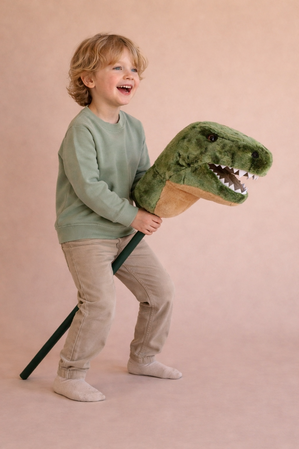 Pretend Play Ride-On T-Rex Dino
