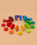 Grimm's Wooden Rainbow Coins