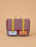 Sticky Lemon School Bag | Lemon Tree | Gingham Midnight + Moon