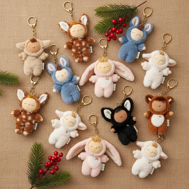 Olli Ella Cozy Bag Charm - Lamby Pip - Final Sale