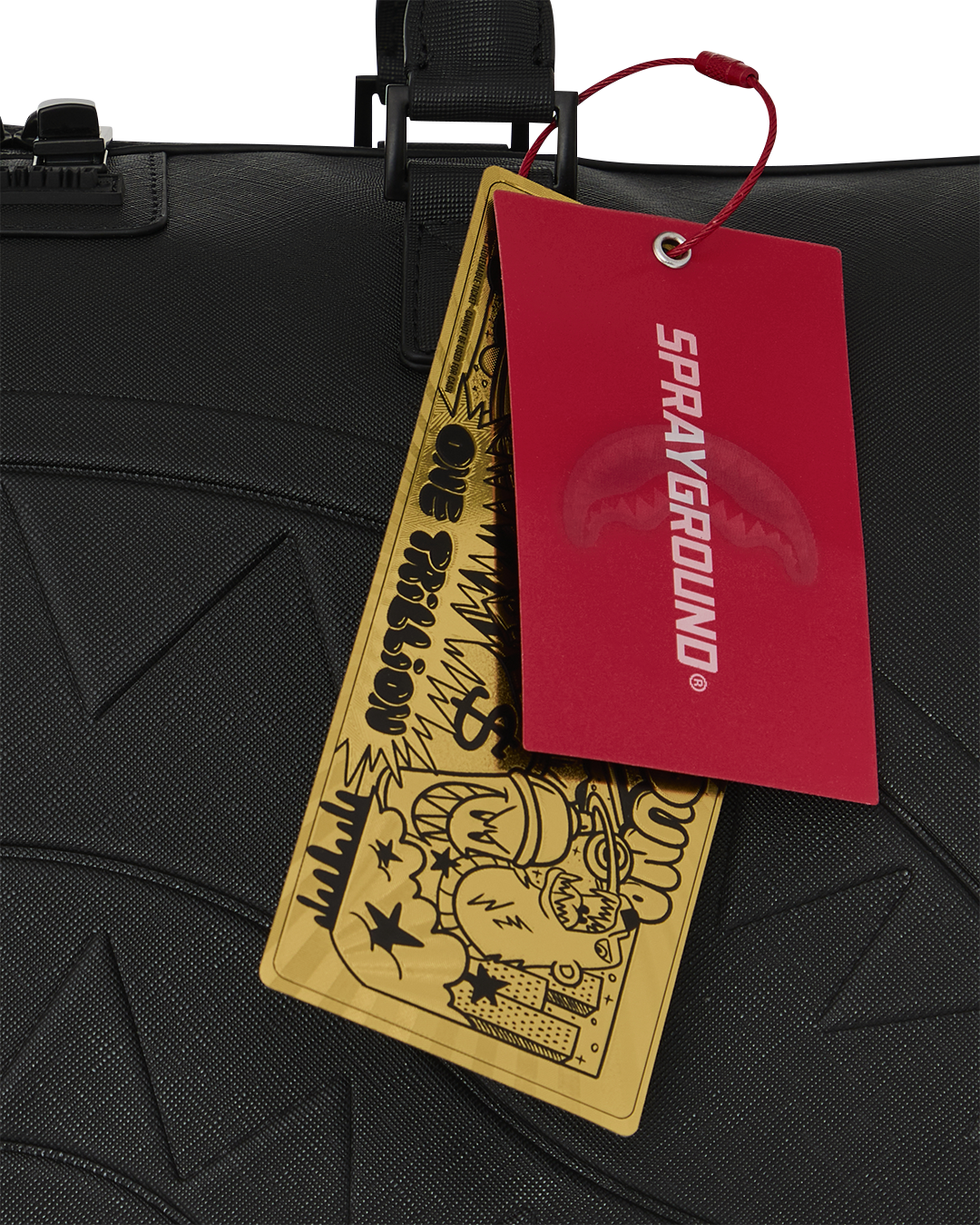 THE GOLDEN FANG SHARK DUFFLE