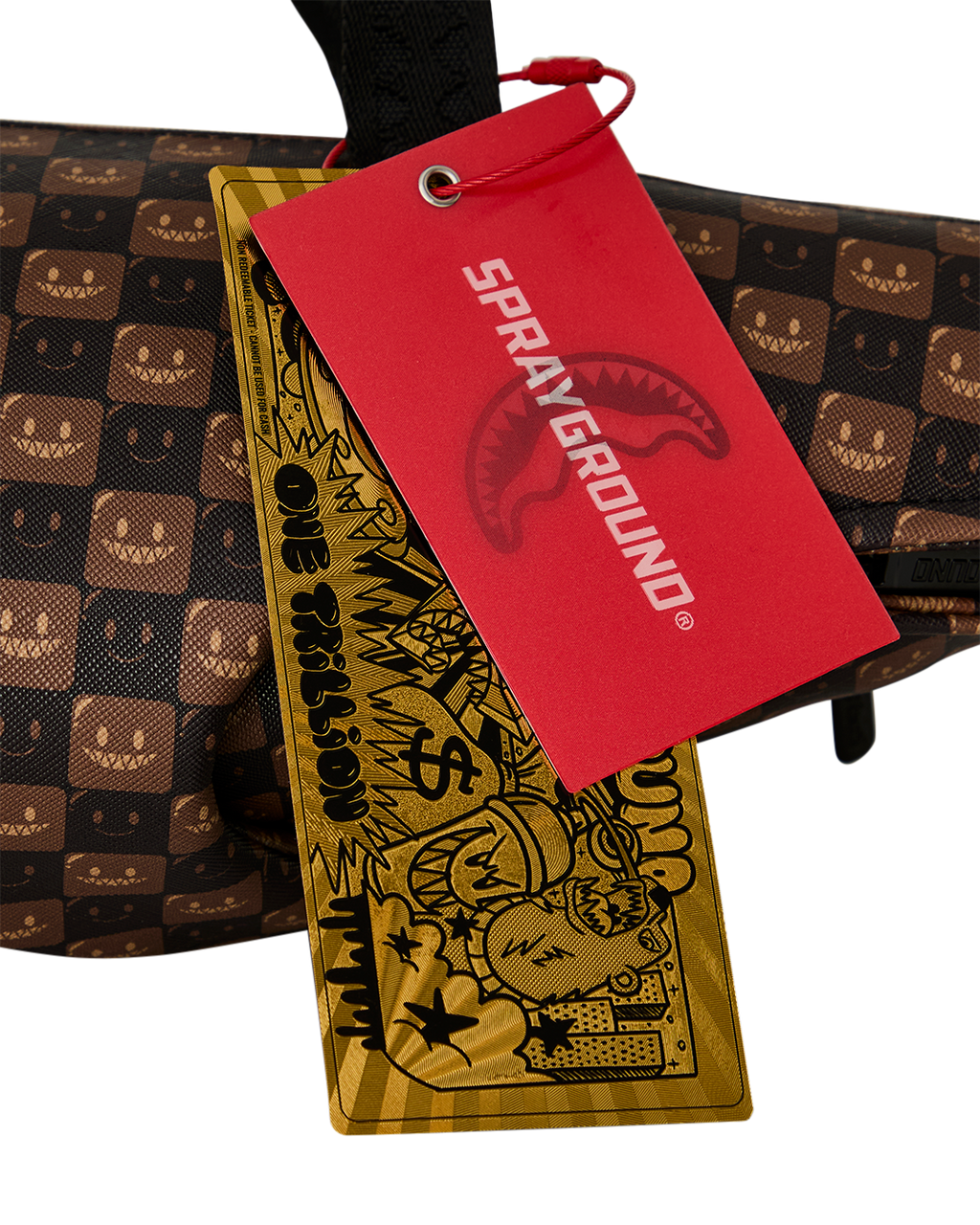 SHARKS IN PARIS GRIN & GRIND SHARK DUFFLE