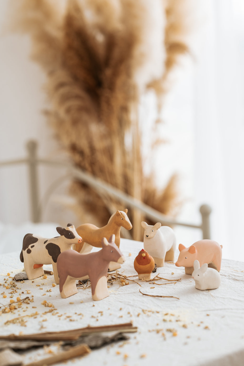 Handmade Wooden Donkey