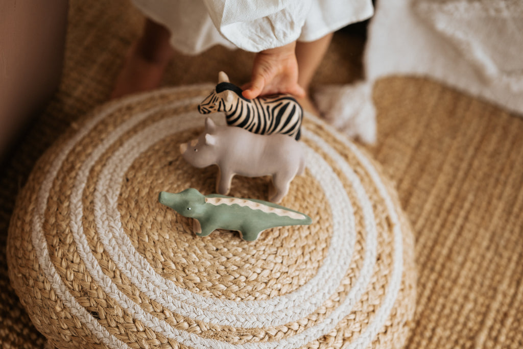 Handmade Wooden Hippo