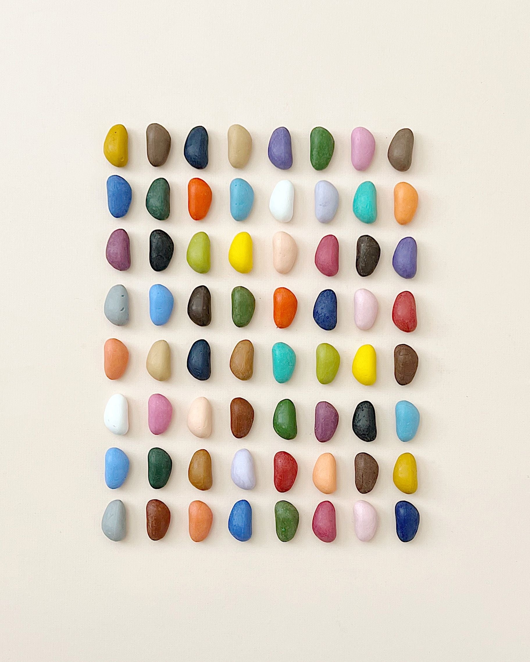 Non-Toxic 64 Piece Crayon Rocks