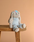 Steiff Hoppie Rabbit in Ski Outfit, 12 inches