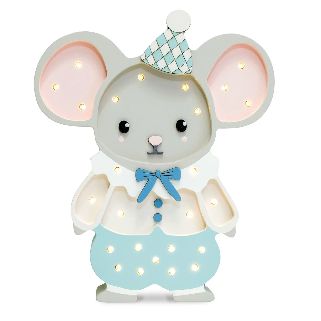 Handmade Wooden Lamp - Felix The Mouse