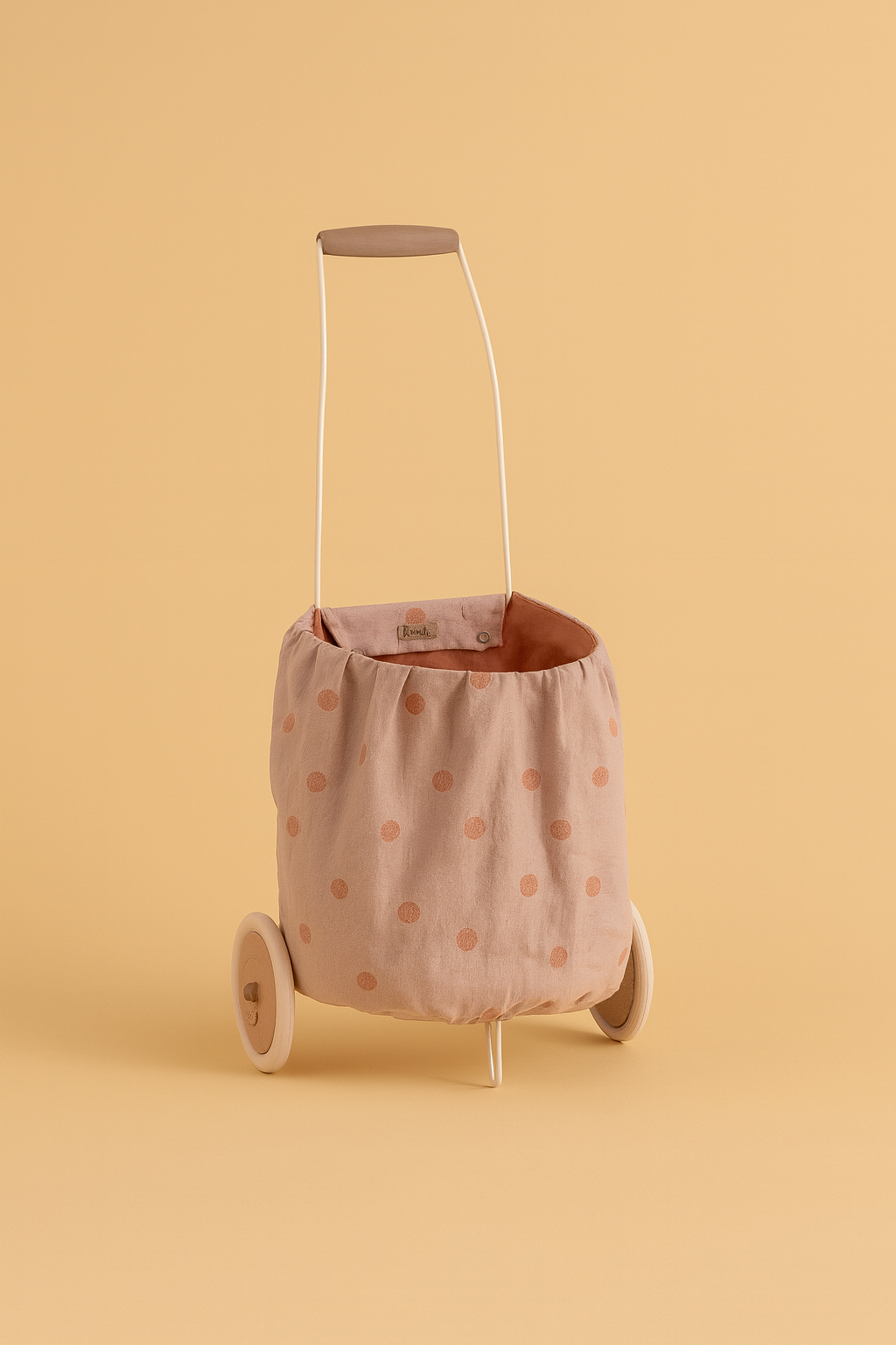 Maileg Trolley, Multi dots - Rose