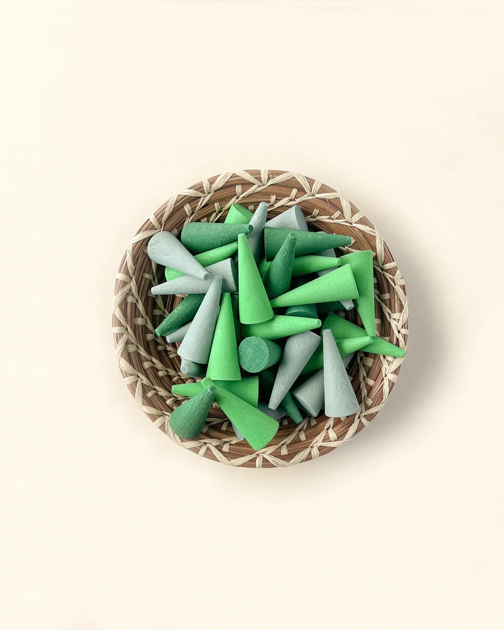 Grapat Mandala Green Cones