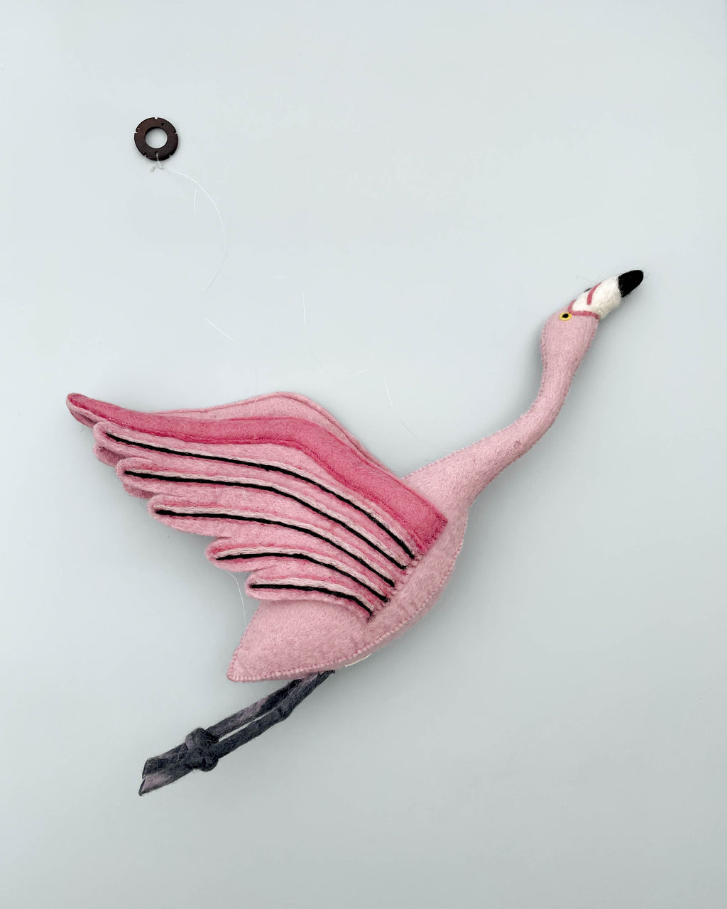 Hanging Felt Flamingo