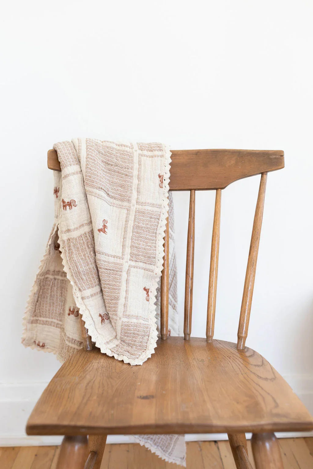 Organic Cotton Baby Blanket - Pony