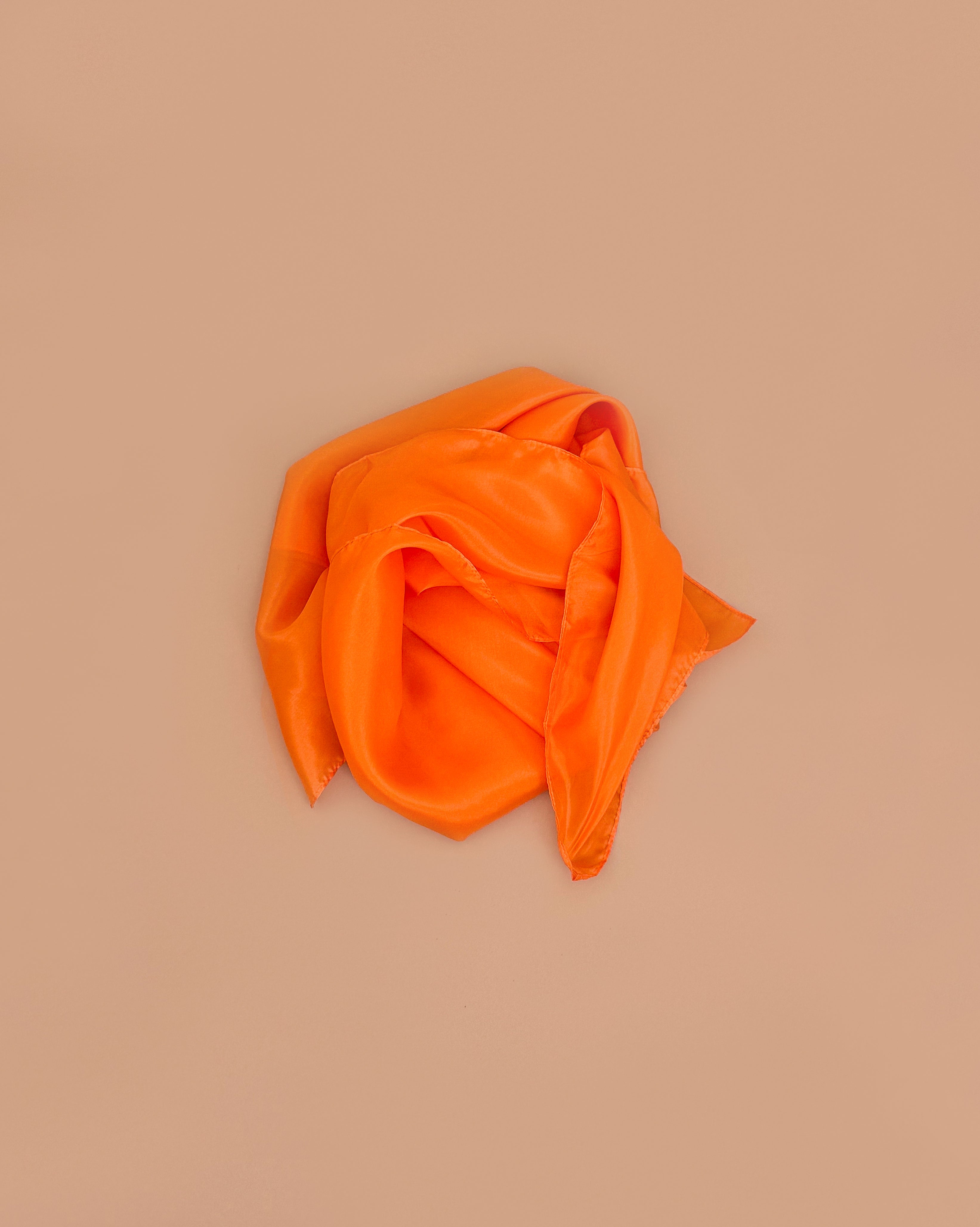 Sarah's Silks Solid Color Playsilk - Orange