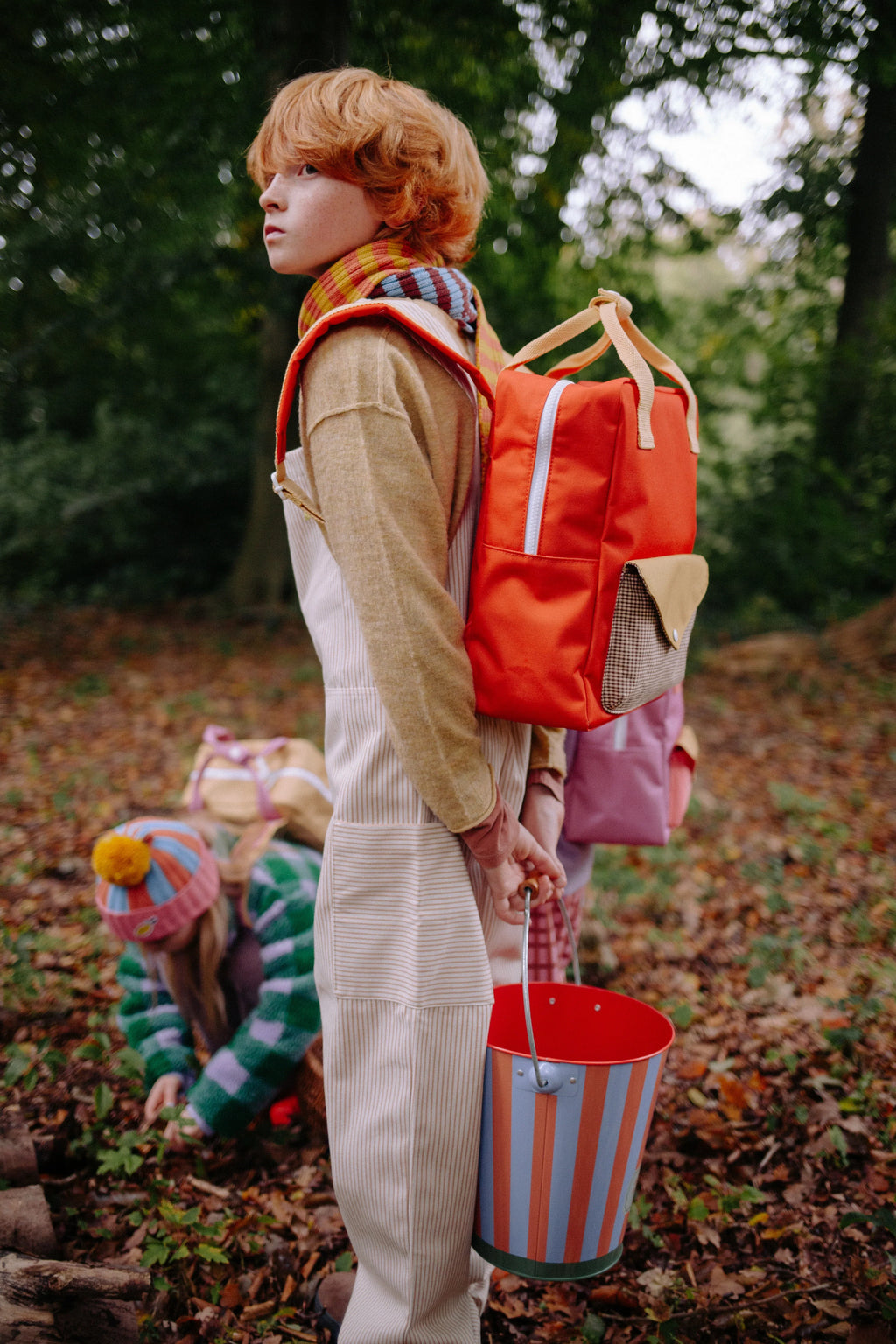 Sticky Lemon Backpack Medium | Envelope | Campfire Orange