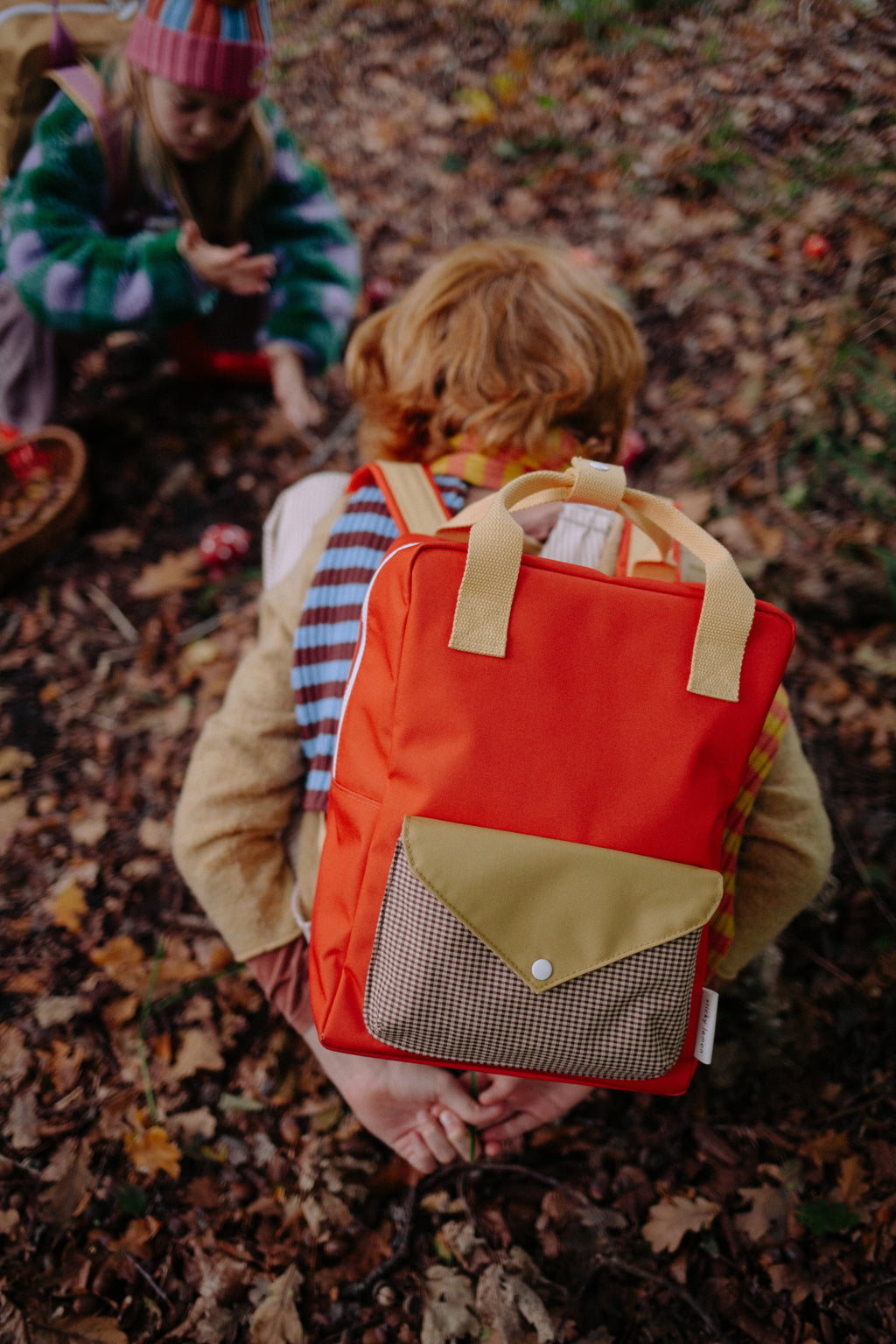 Sticky Lemon Backpack Medium | Envelope | Campfire Orange