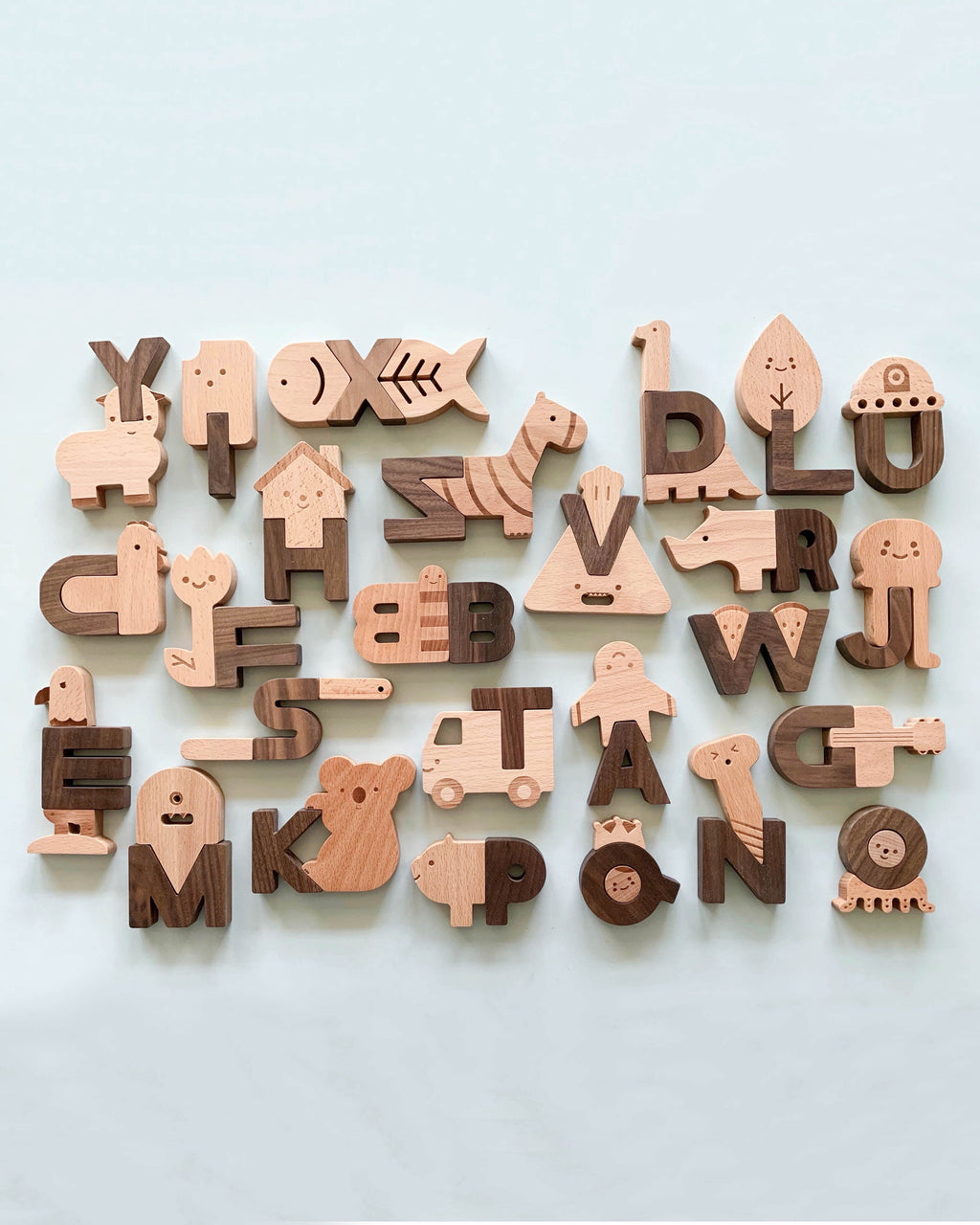 Ultimate Wooden Alphabet Puzzle