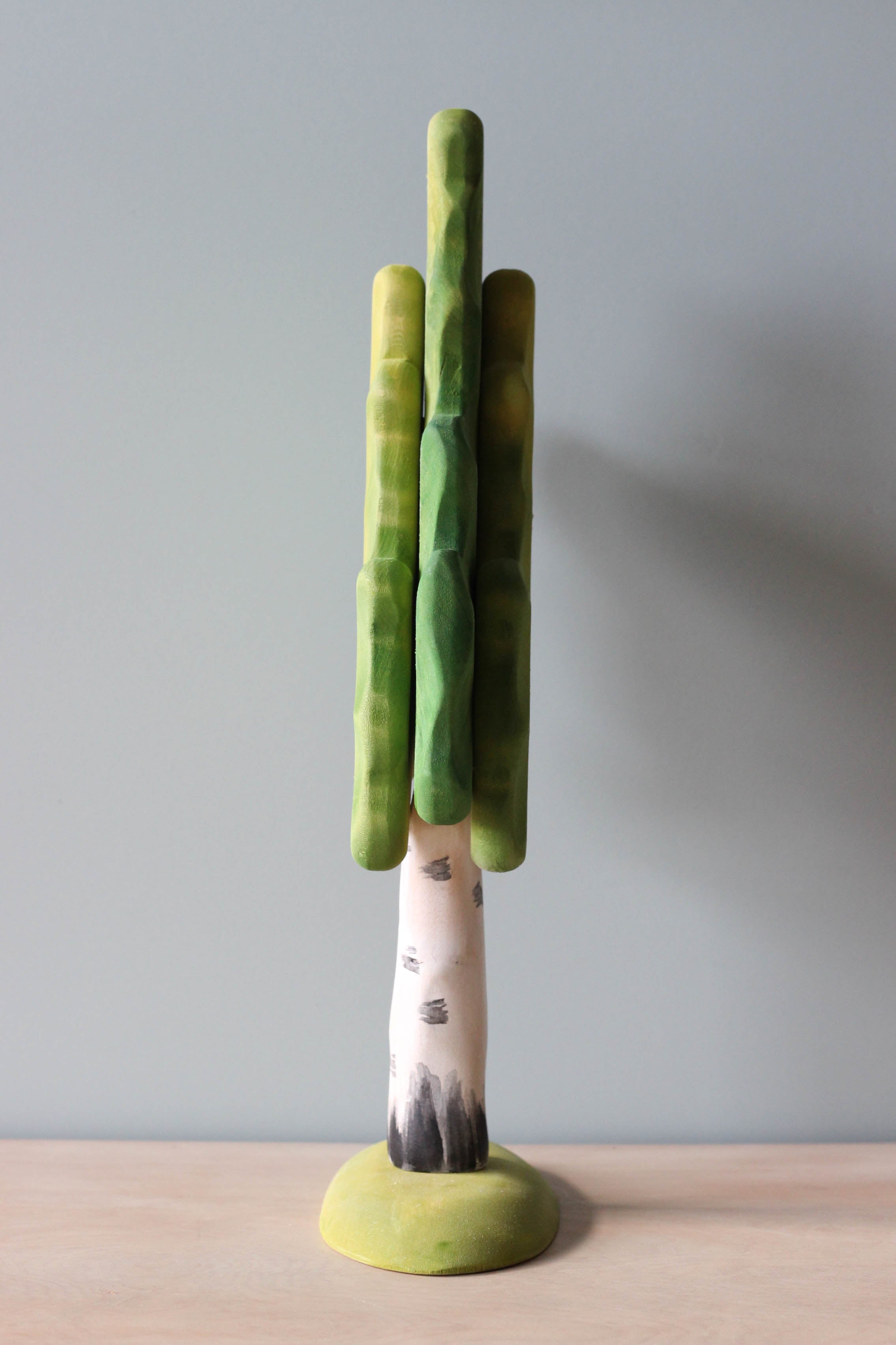 Bumbu Handmade Wooden Extra Large Birch Tree Set