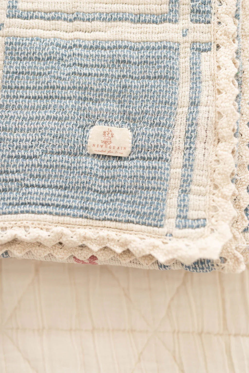 Organic Cotton Baby Blanket - Spring Bloom