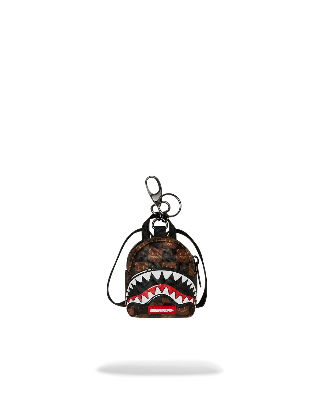 SHARKS IN PARIS GRIN & GRIND BACKPACK KEYCHAIN