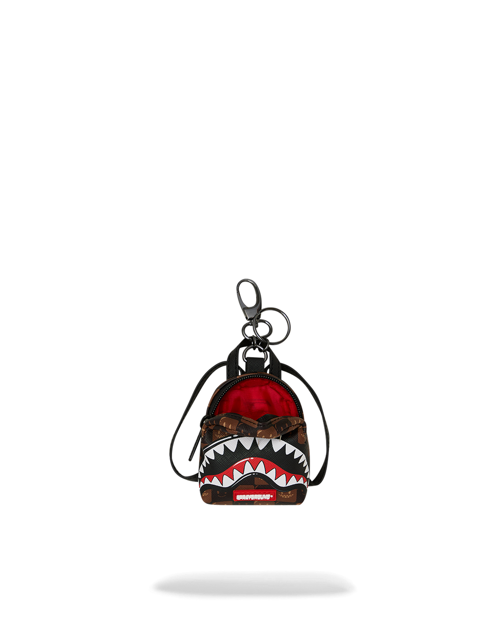 SHARKS IN PARIS GRIN & GRIND BACKPACK KEYCHAIN