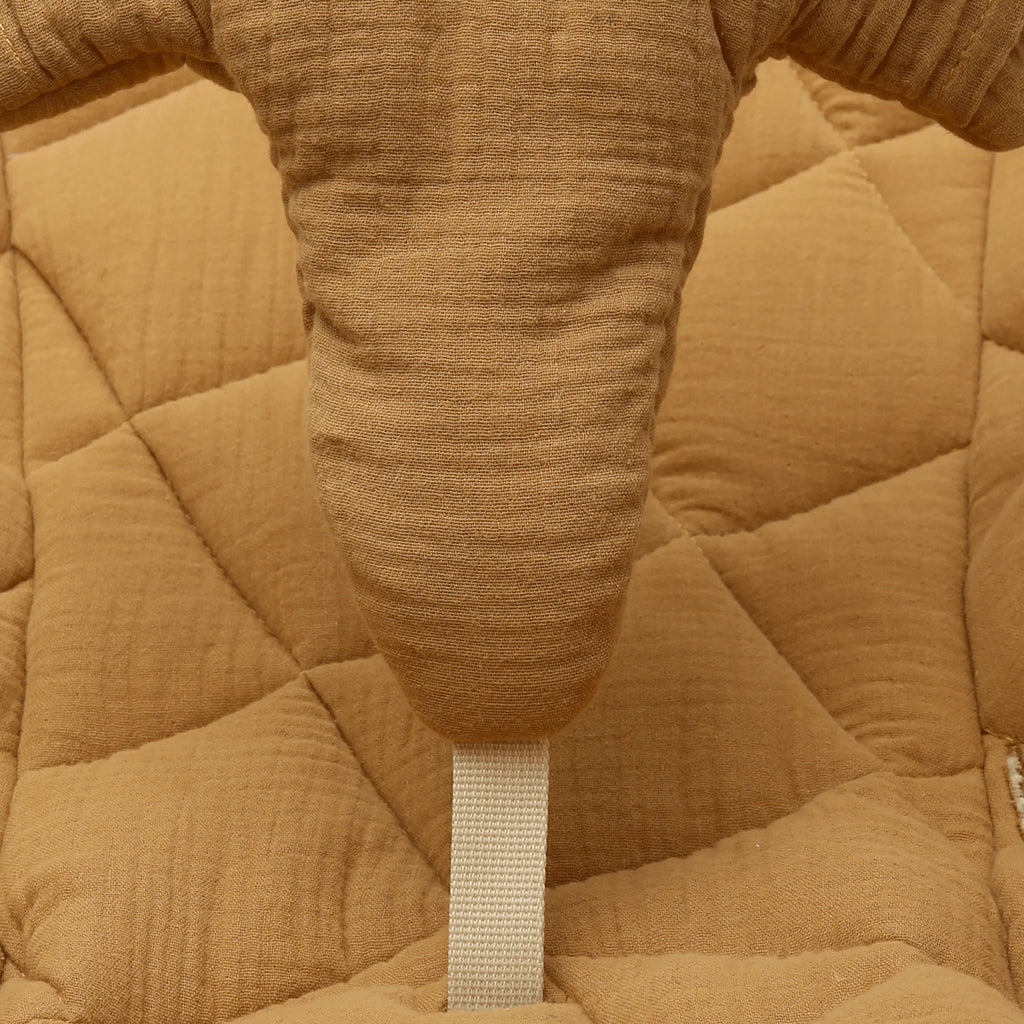 Charlie Crane LEVO Baby Rocker with Camel Cushion