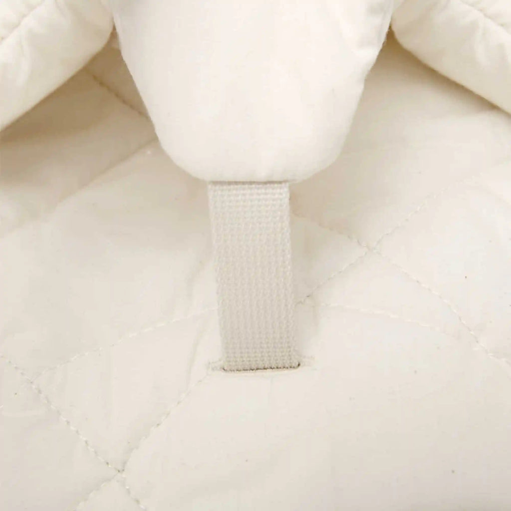 Charlie Crane LEVO Baby Rocker with Organic White Cushion