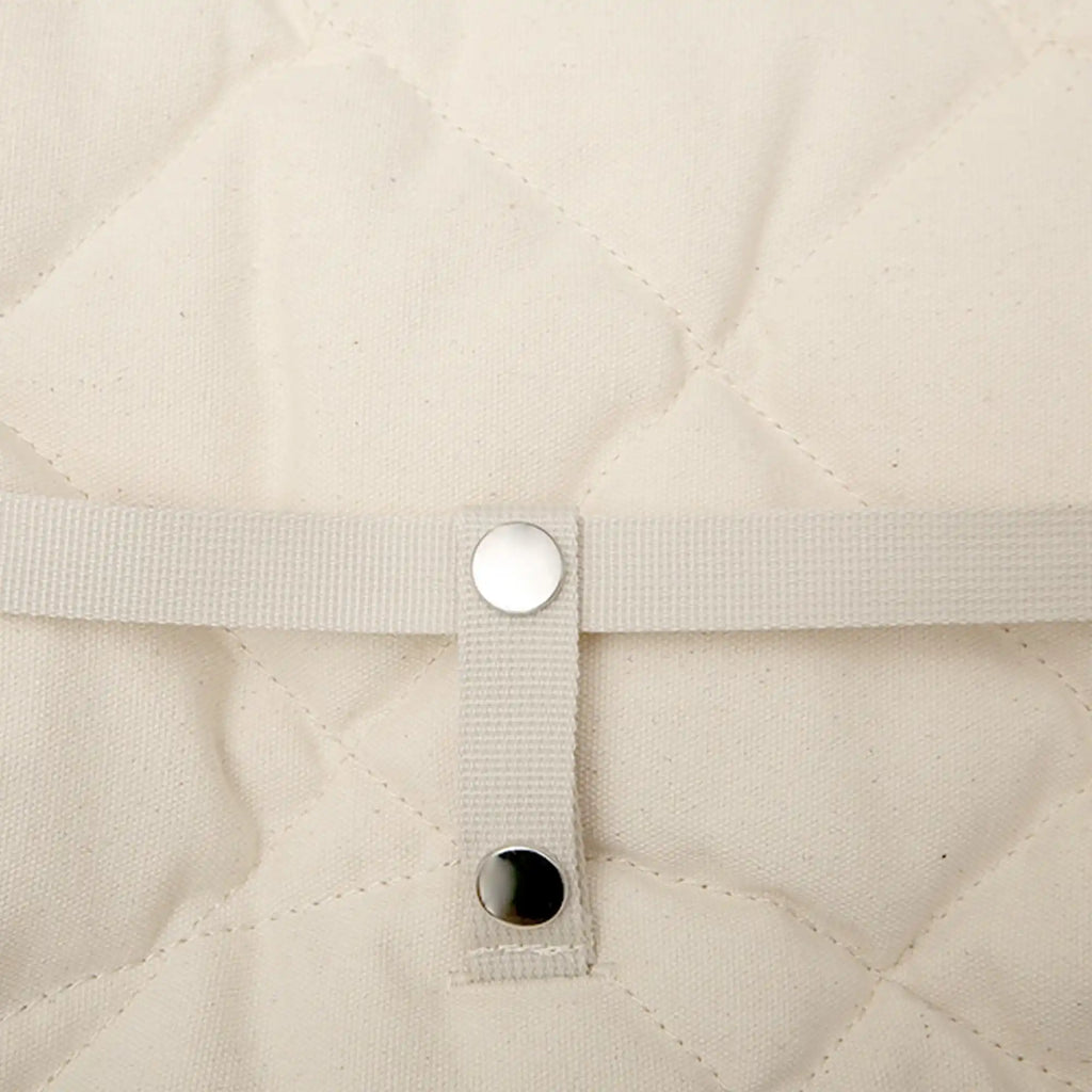 Charlie Crane LEVO Baby Rocker with Organic White Cushion