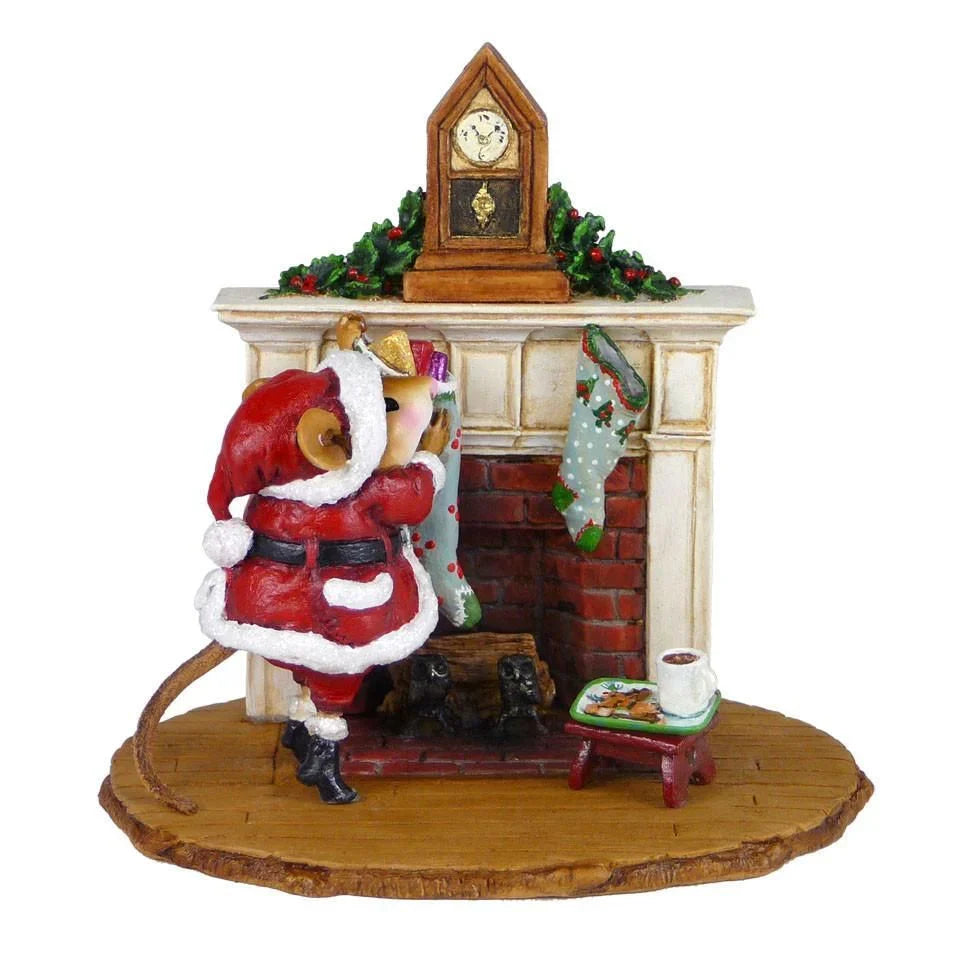 Wee Forest Folk Tiny Collectible - A Visit From St. Nick (Not a Toy)