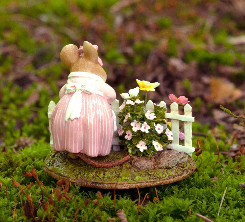 Wee Forest Folk Tiny Collectible - Annette's Garden (Not a Toy)