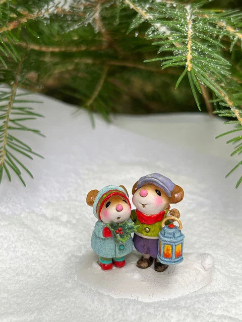 Wee Forest Folk Tiny Collectible - The Little Wanderers (Not A Toy)