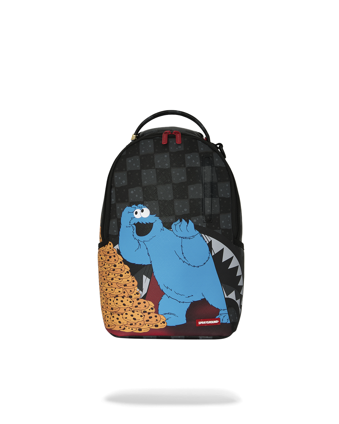SESAME STREET COOKIE MONSTER STACK EM HIGH MINI DLX BACKPACK