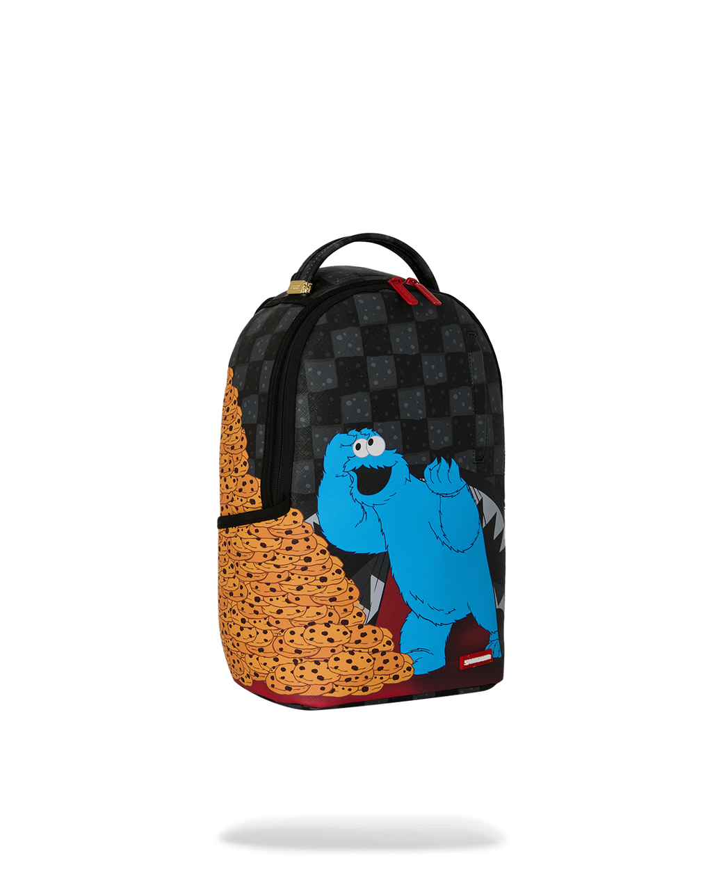 SESAME STREET COOKIE MONSTER STACK EM HIGH MINI DLX BACKPACK