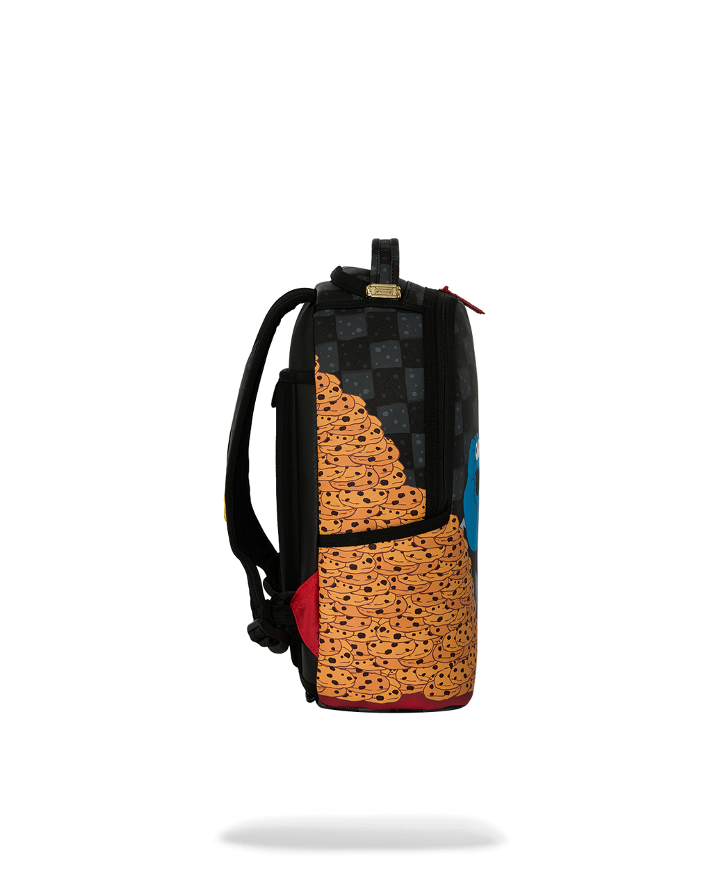 SESAME STREET COOKIE MONSTER STACK EM HIGH MINI DLX BACKPACK