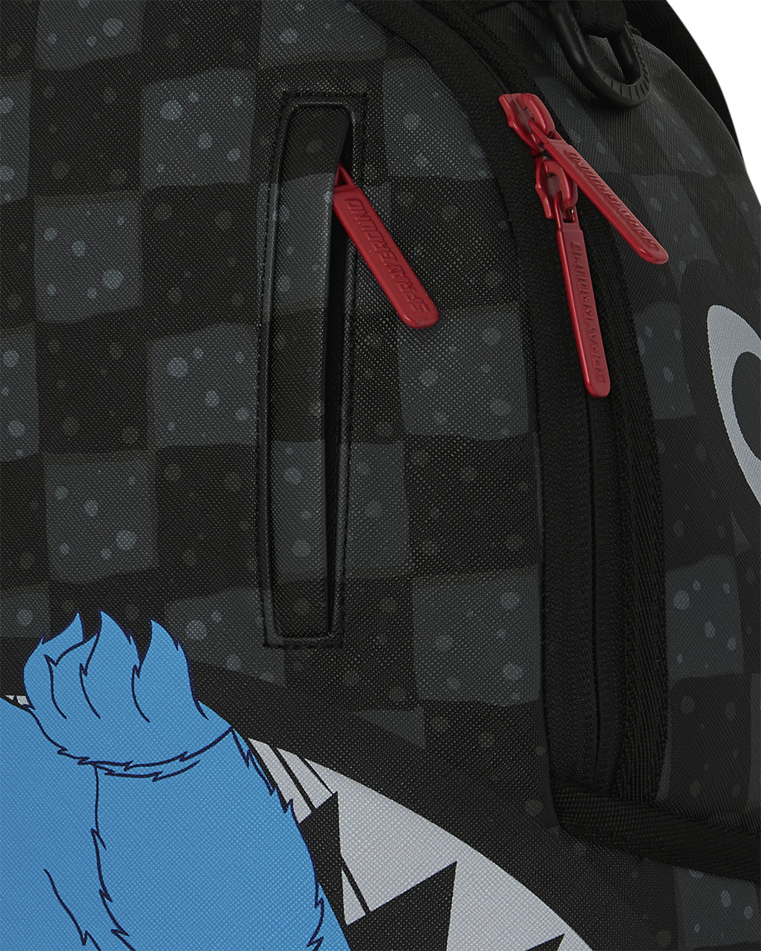 SESAME STREET COOKIE MONSTER STACK EM HIGH MINI DLX BACKPACK