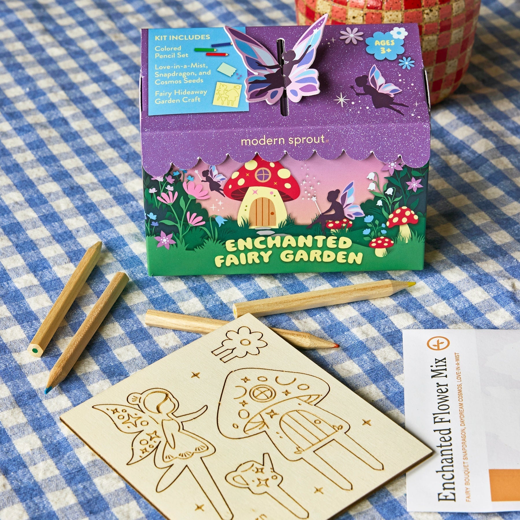 Magical Minds Garden Kit - Enchanted Fairy Garden