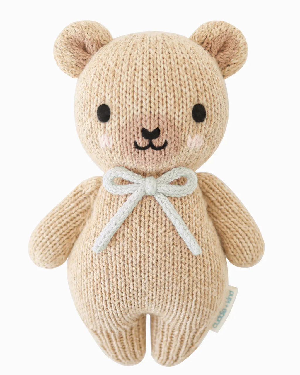 Cuddle + Kind Baby Honey Bear (Robin’s Egg Blue Bow)