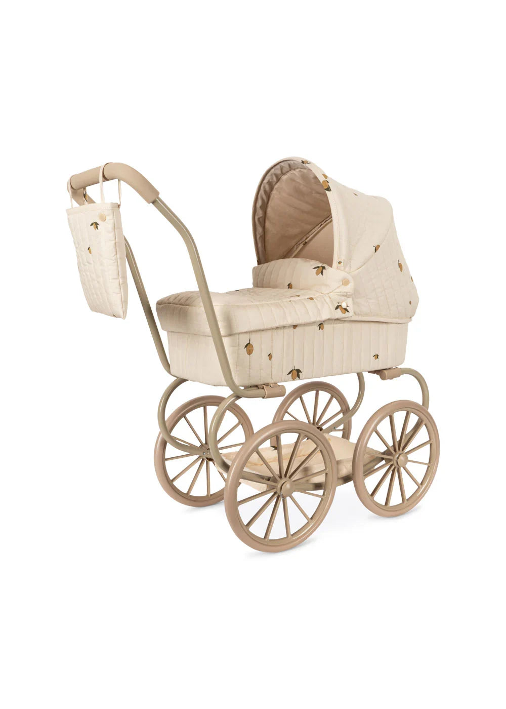 Konges Sloejd Mini Doll Pram - Lemon