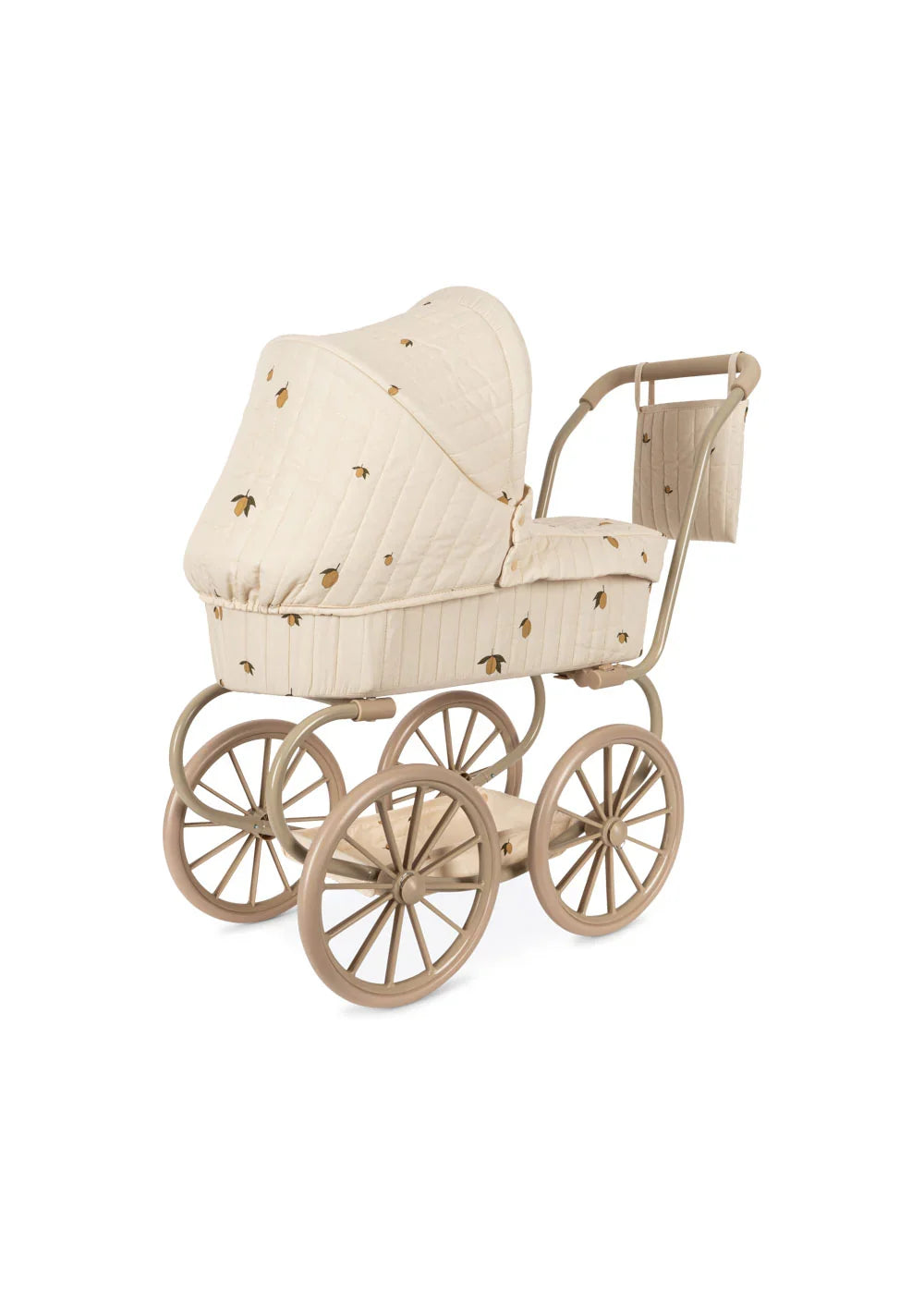 Konges Sloejd Mini Doll Pram - Lemon